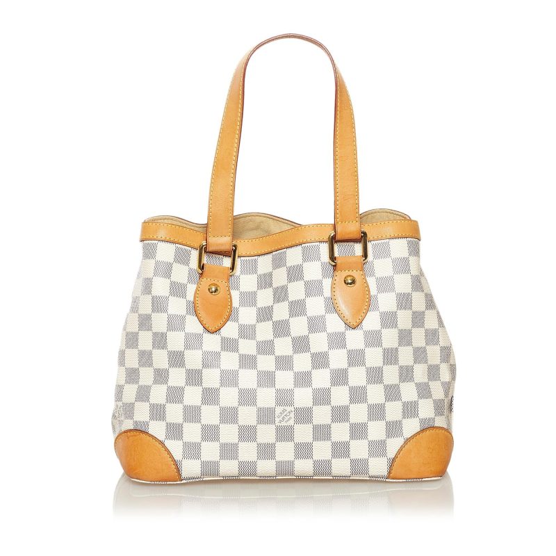 Louis Vuitton Damier Azur Hampstead PM 34560) - Image 3