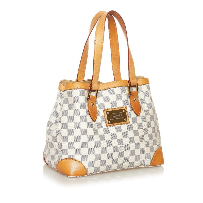 Louis Vuitton Damier Azur Hampstead PM 34560) - Image 2