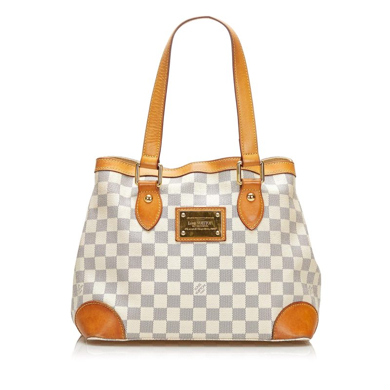 Louis Vuitton Damier Azur Hampstead PM 35592)