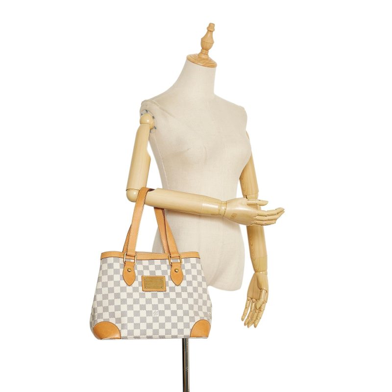 Louis Vuitton Damier Azur Hampstead PM (36618) - Image 5
