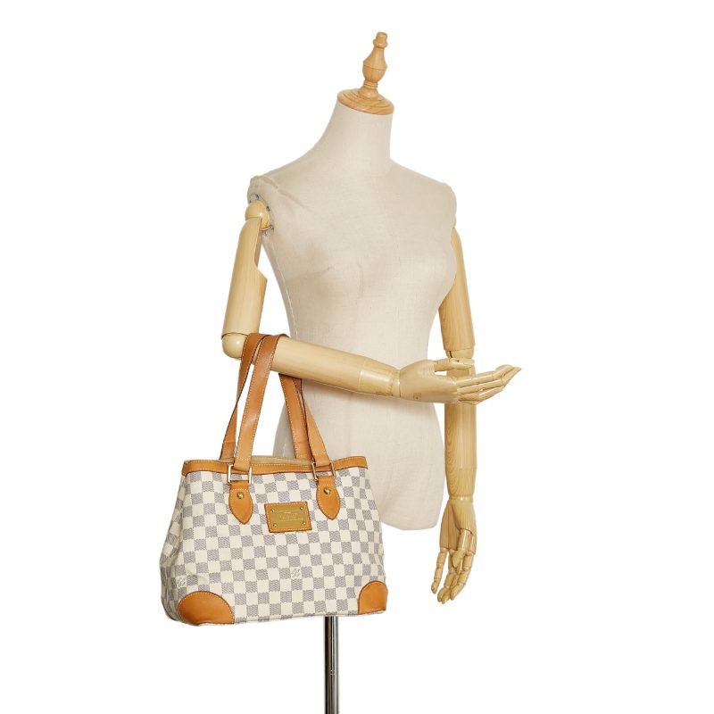 Louis Vuitton Damier Azur Hampstead PM (37862) - Image 5