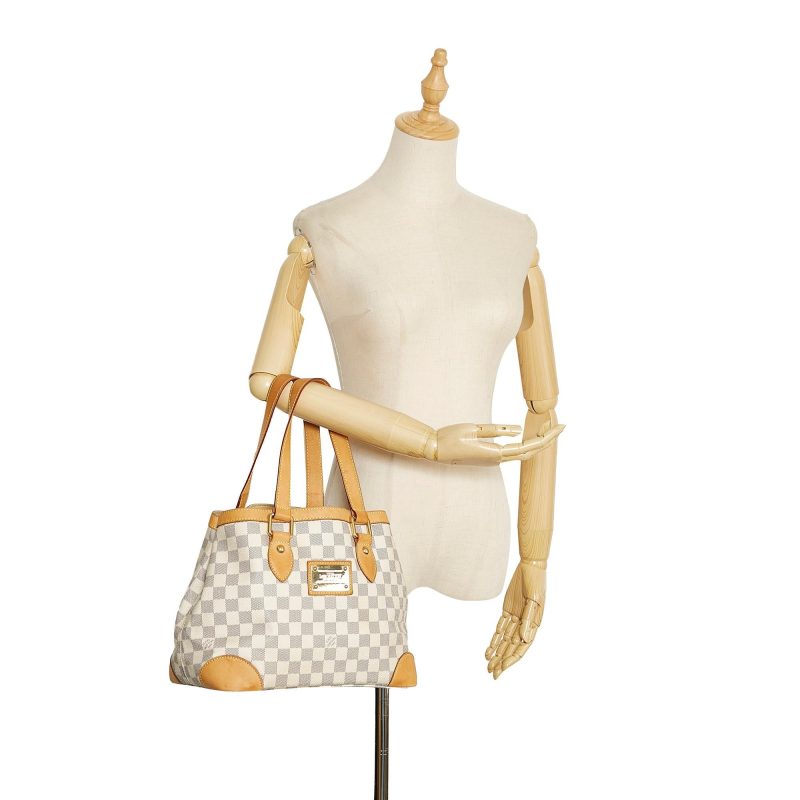 Louis Vuitton Damier Azur Hampstead PM (f7FybU) - Image 5