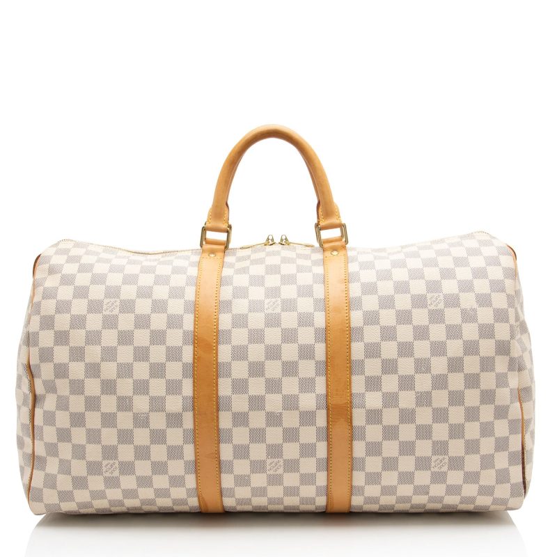 Louis Vuitton Damier Azur Keepall 50 Duffle Bag (pwEGPv) - Image 3