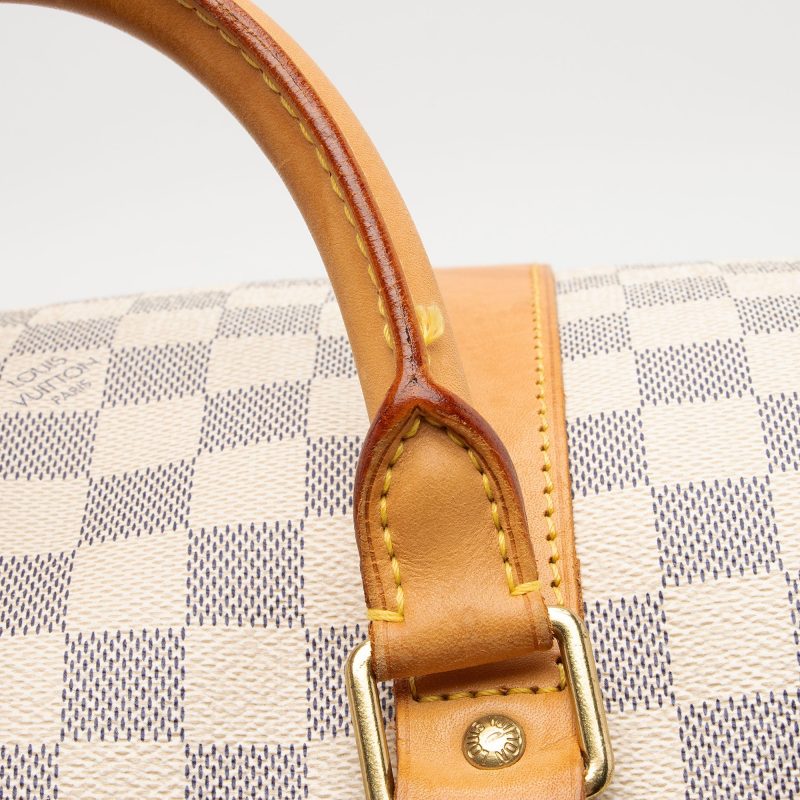 Louis Vuitton Damier Azur Keepall 50 Duffle Bag (pwEGPv) - Image 10