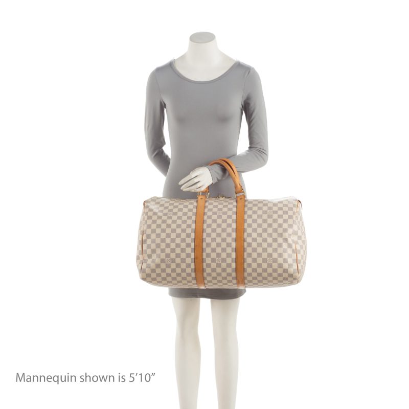 Louis Vuitton Damier Azur Keepall 50 Duffle Bag (pwEGPv) - Image 5