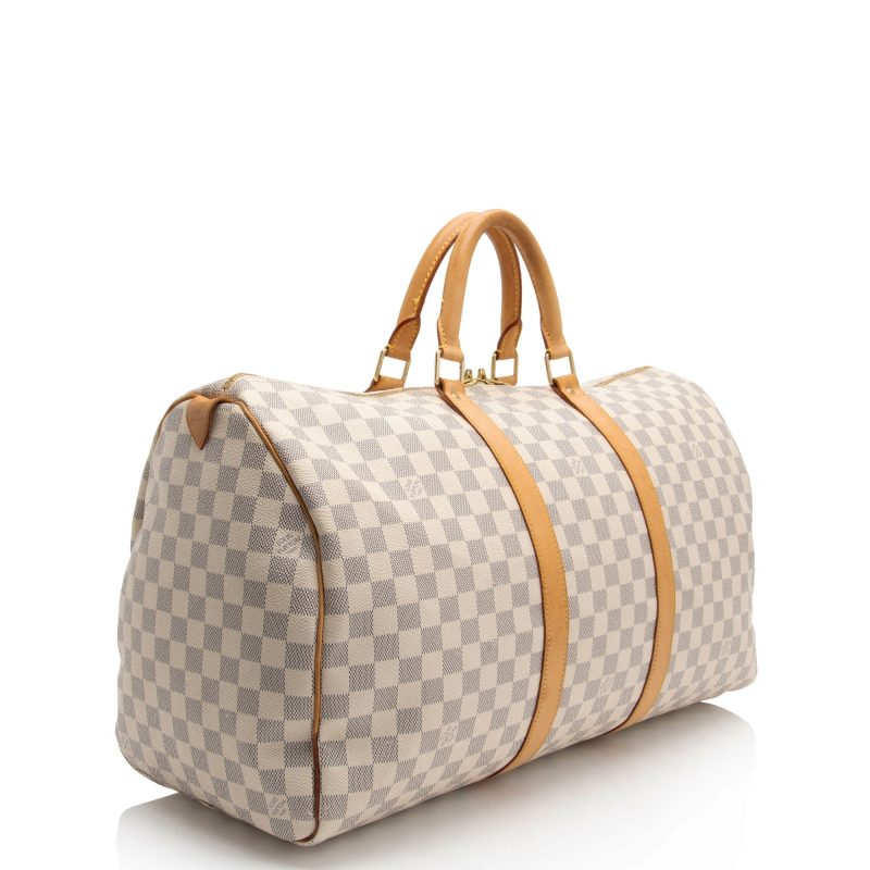 Louis Vuitton Damier Azur Keepall 50 Duffle Bag (pwEGPv) - Image 2