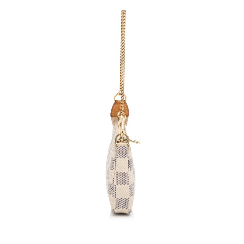 Louis Vuitton Damier Azur Mini Pochette Accessoires (Pdui6G) - Image 3