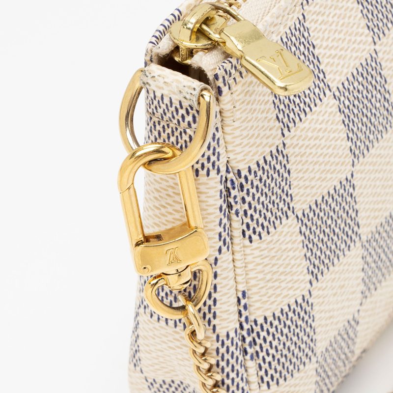 Louis Vuitton Damier Azur Mini Pochette Accessoires (BGvwgP) - Image 10