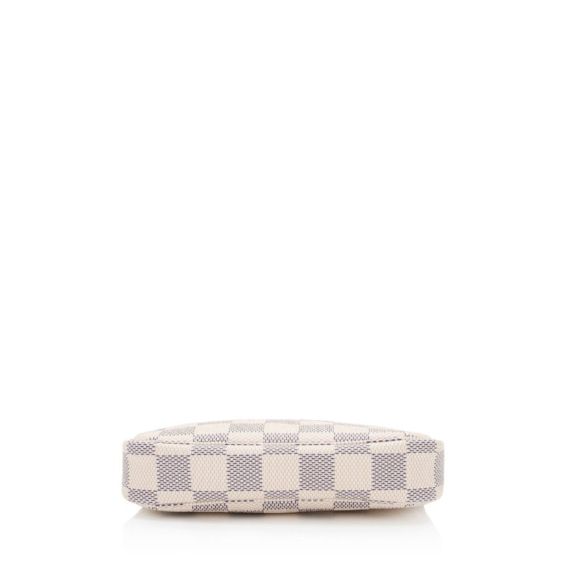 Louis Vuitton Damier Azur Mini Pochette Accessoires (25E6wg) - Image 4
