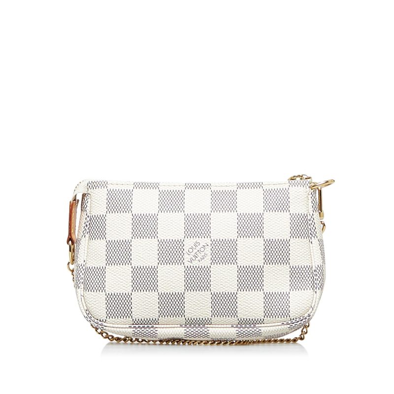 Louis Vuitton Damier Azur Mini Pochette Accessories (eG9Mdv) - Image 3