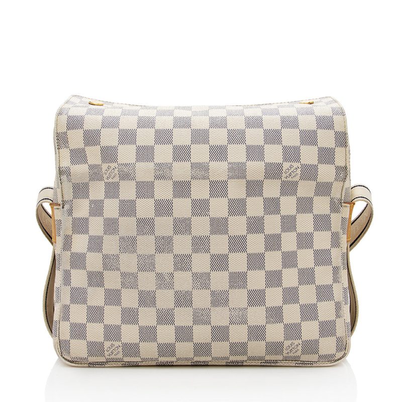 Louis Vuitton Damier Azur Naviglio Messenger Bag - FINAL SALE (14872) - Image 3