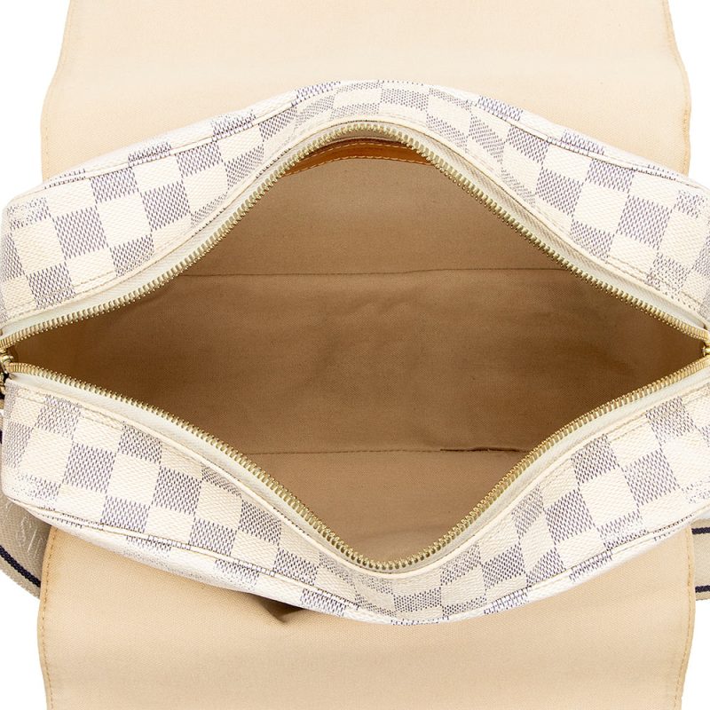 Louis Vuitton Damier Azur Naviglio Messenger Bag - FINAL SALE (14872) - Image 7