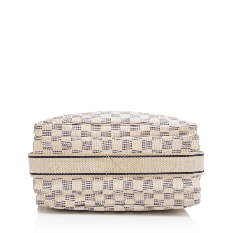 Louis Vuitton Damier Azur Naviglio Messenger Bag (FfGlsH) - Image 4