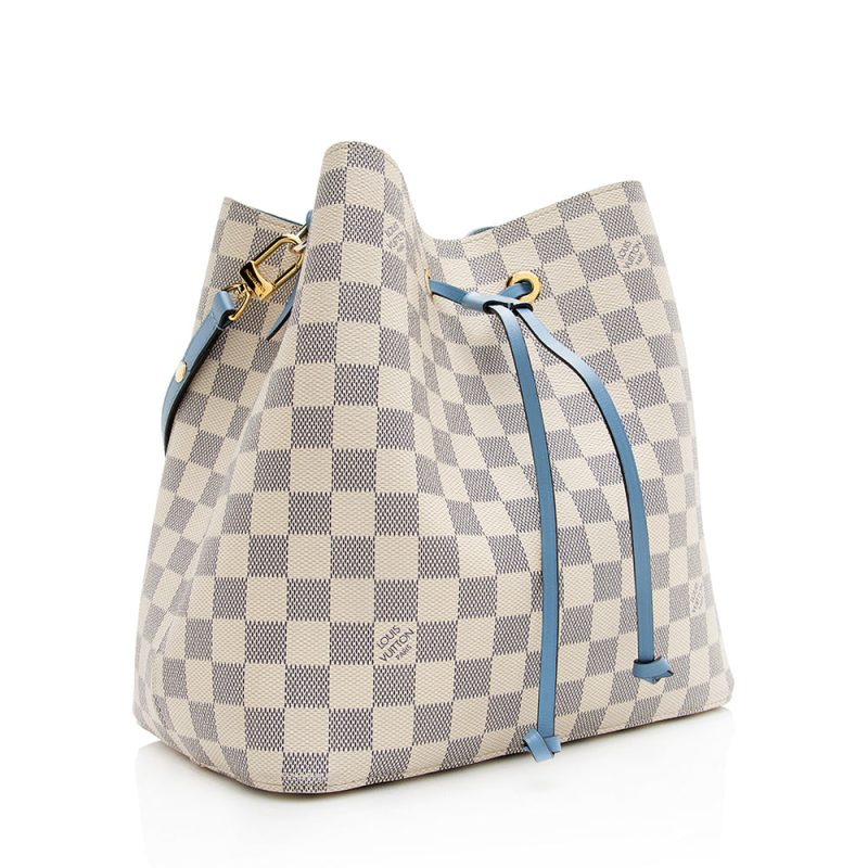Louis Vuitton Damier Azur Neonoe Shoulder Bag (21425) - Image 2