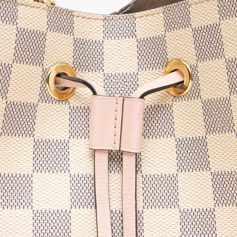 Louis Vuitton Damier Azur Neonoe Shoulder Bag (vYuCc3) - Image 10