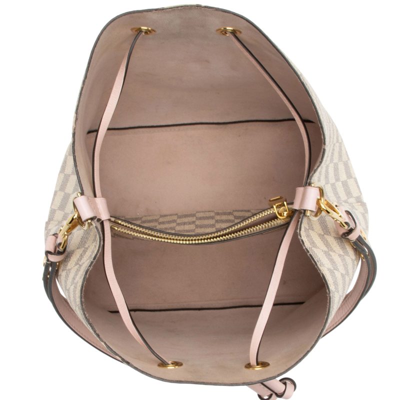 Louis Vuitton Damier Azur Neonoe Shoulder Bag (vYuCc3) - Image 7