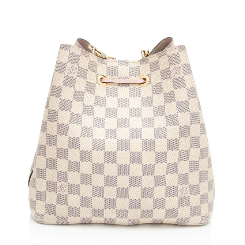 Louis Vuitton Damier Azur Neonoe Shoulder Bag (MBFtvi) - Image 3