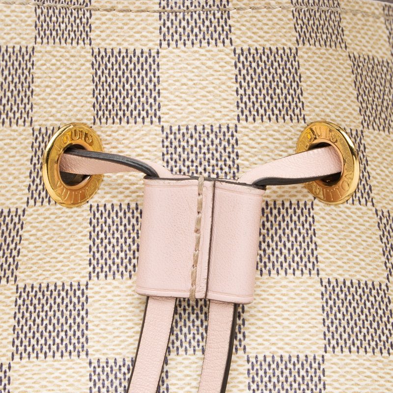 Louis Vuitton Damier Azur Neonoe Shoulder Bag (MBFtvi) - Image 9