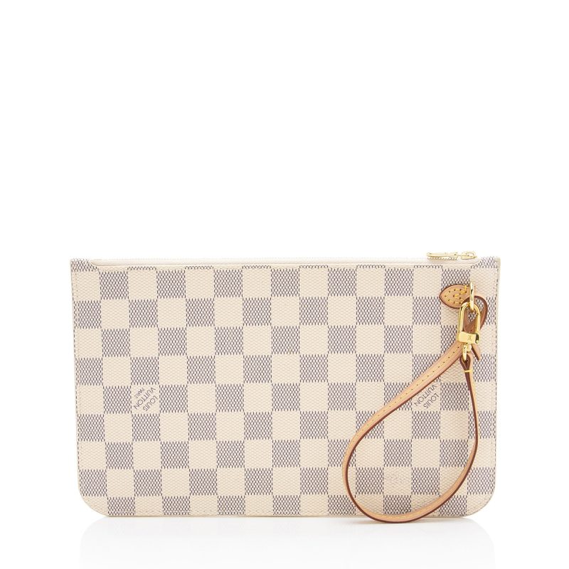 Louis Vuitton Damier Azur Neverfull GM Pochette (ToEa6z) - Image 3