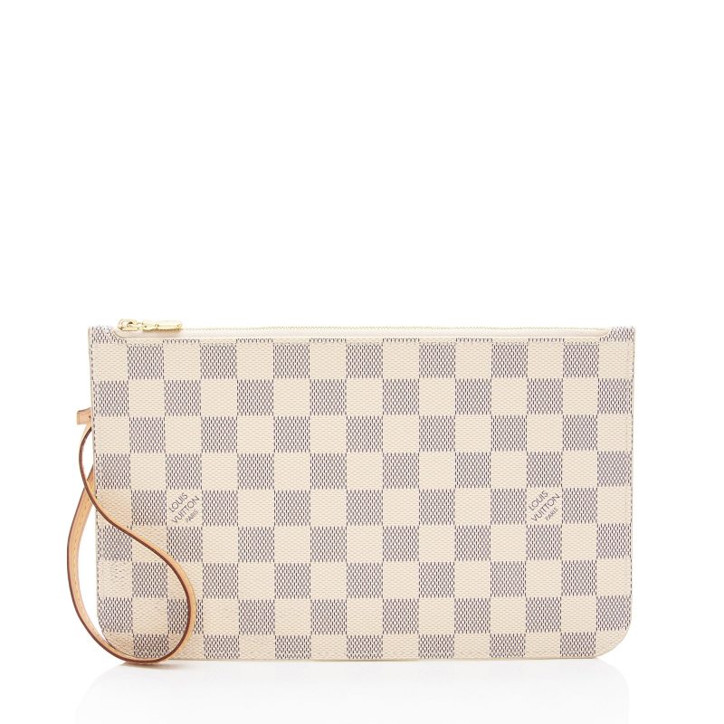 Louis Vuitton Damier Azur Neverfull GM Pochette (ToEa6z)