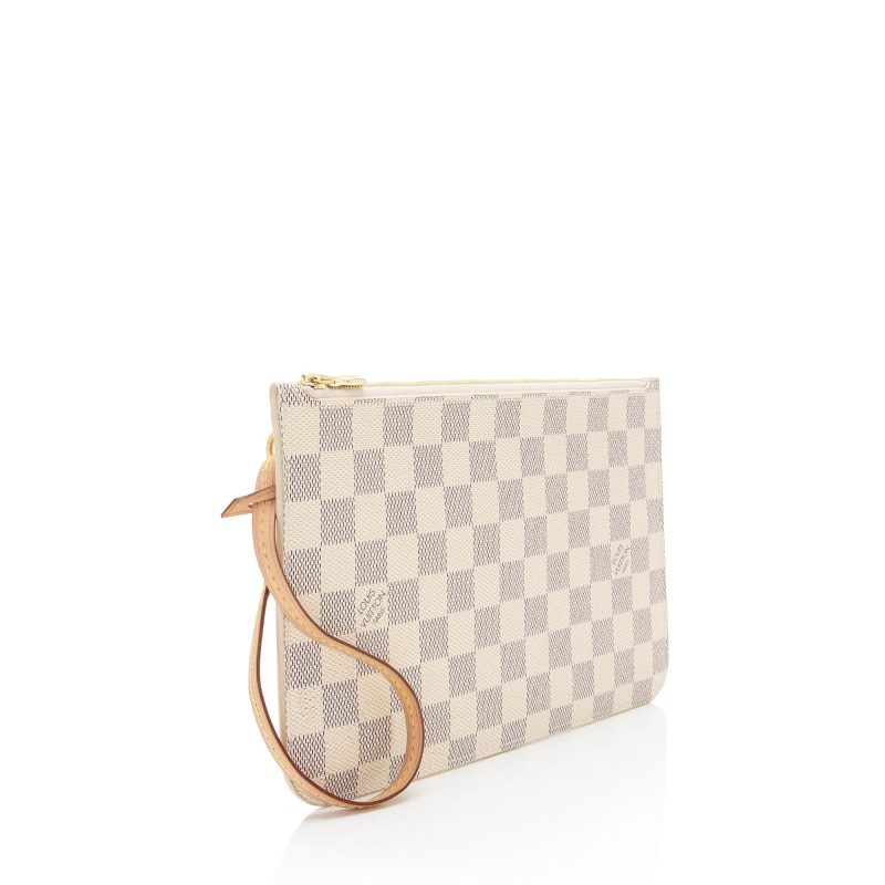 Louis Vuitton Damier Azur Neverfull GM Pochette (ToEa6z) - Image 2