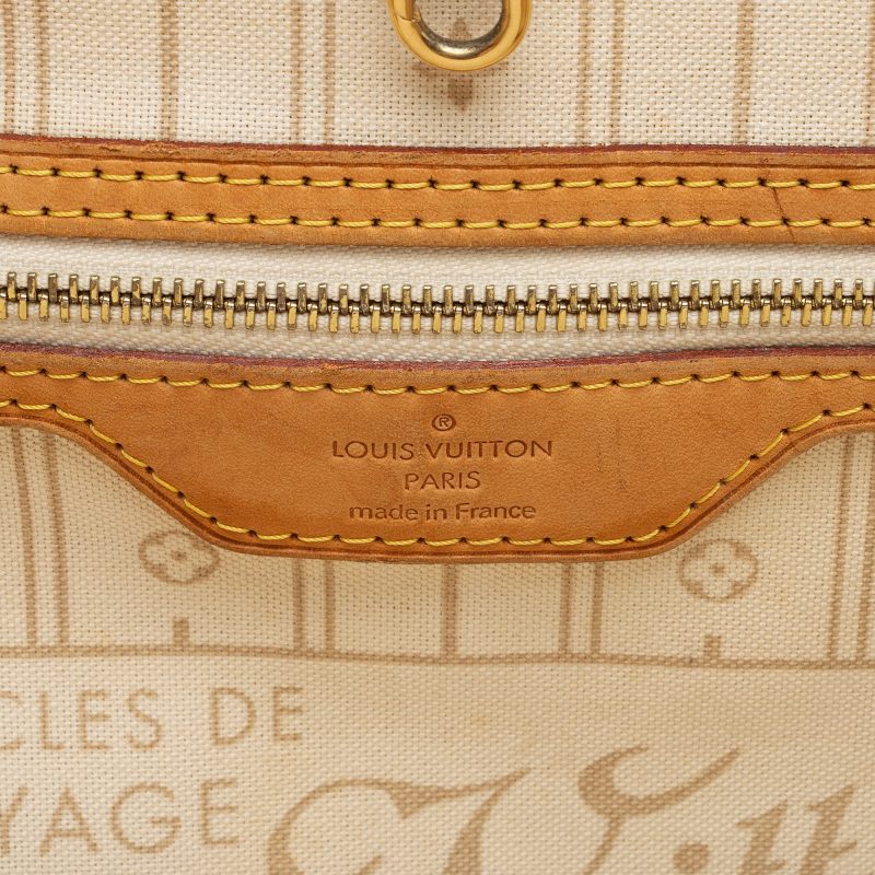 Louis Vuitton Damier Azur Neverfull GM Tote - FINAL SALE (Rlef9y) - Image 8