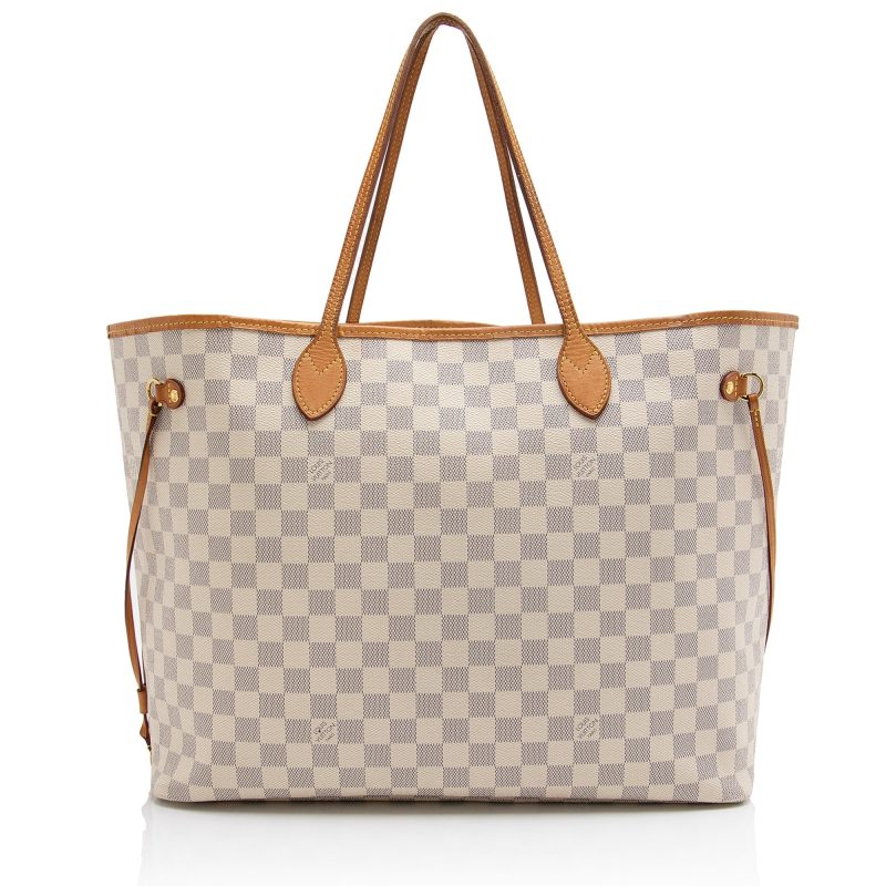 Louis Vuitton Damier Azur Neverfull GM Tote (23652) - Image 3