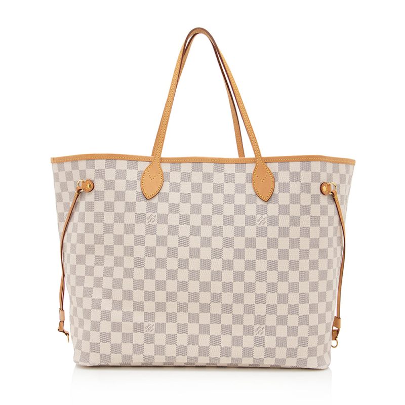 Louis Vuitton Damier Azur Neverfull GM Tote (19839)