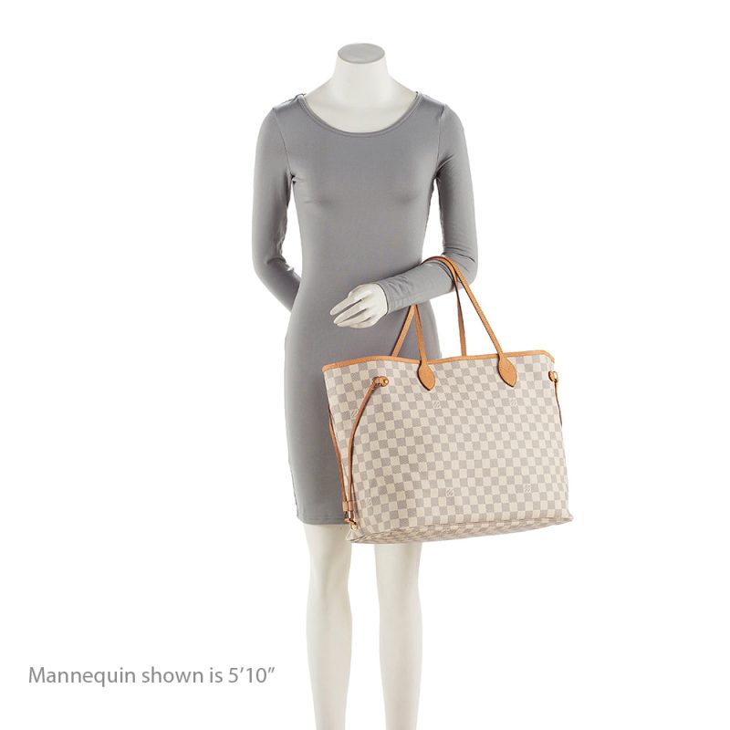 Louis Vuitton Damier Azur Neverfull GM Tote (19839) - Image 5
