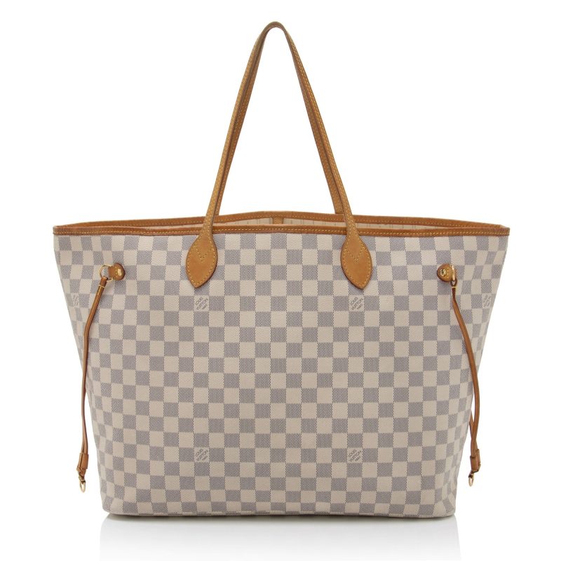 Louis Vuitton Damier Azur Neverfull GM Tote (gzDq9n)