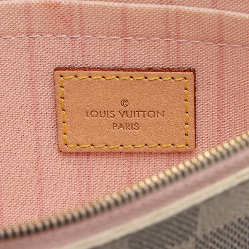 Louis Vuitton Damier Azur Neverfull MM Pochette (21426) - Image 6