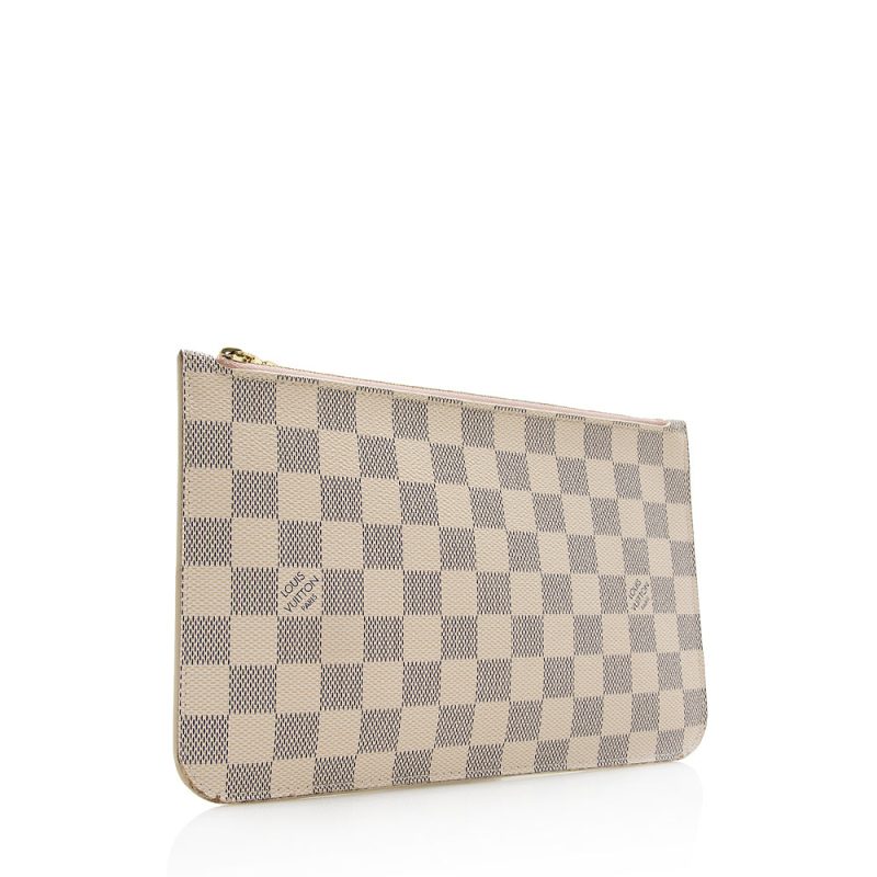 Louis Vuitton Damier Azur Neverfull MM Pochette (21426) - Image 2