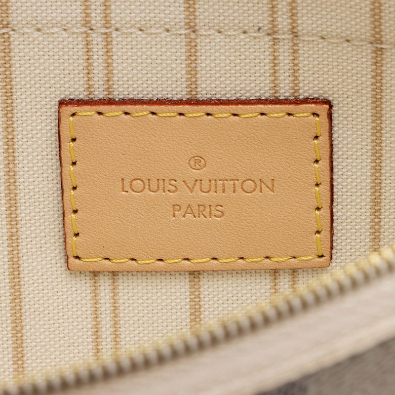 Louis Vuitton Damier Azur Neverfull MM Pochette (21428) - Image 6