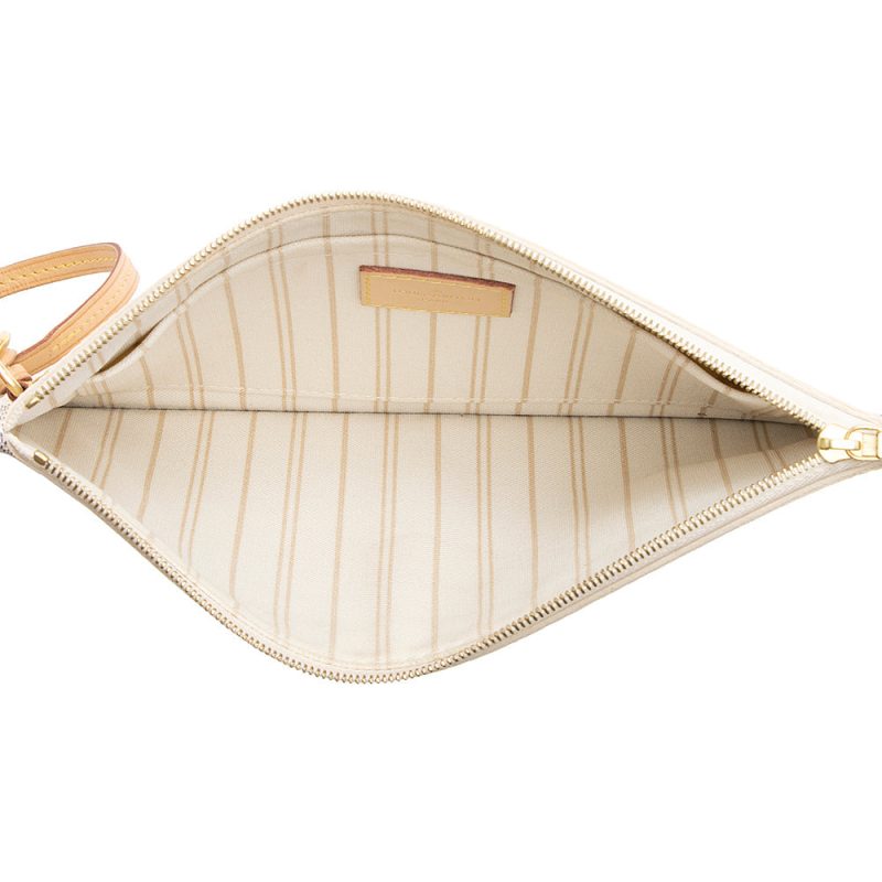 Louis Vuitton Damier Azur Neverfull MM Pochette (21590) - Image 5