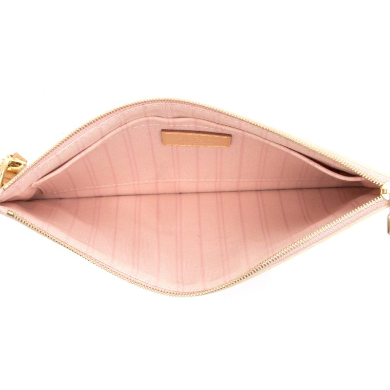 Louis Vuitton Damier Azur Neverfull MM Pochette (23938) - Image 5