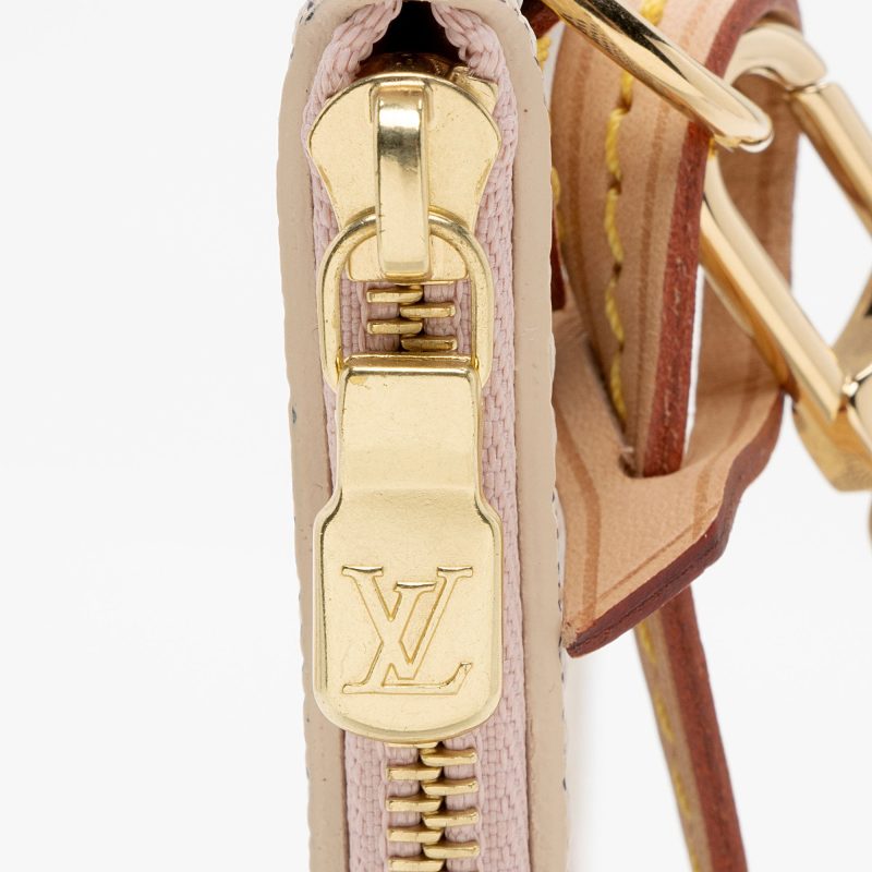 Louis Vuitton Damier Azur Neverfull MM Pochette (9Dt044) - Image 7