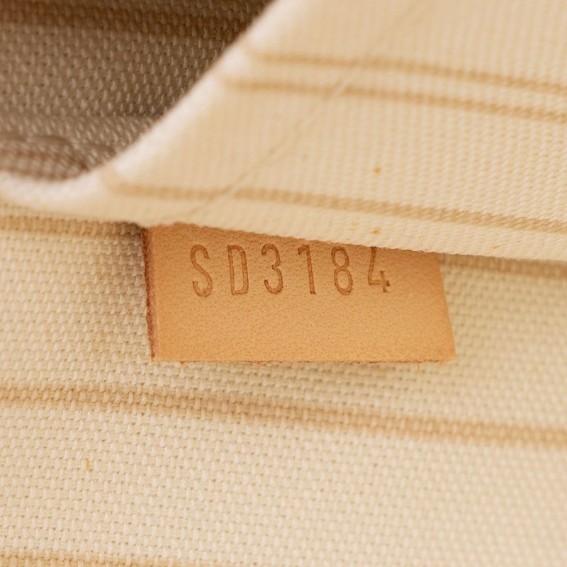 Louis Vuitton Damier Azur Neverfull MM Pochette (R3yKMv) - Image 5
