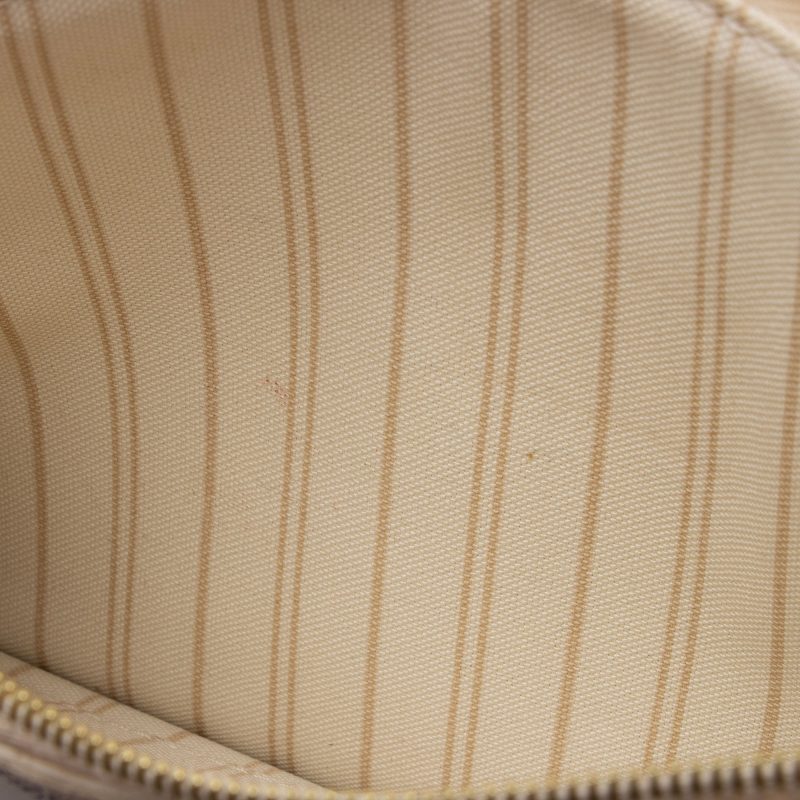 Louis Vuitton Damier Azur Neverfull MM Pochette (R3yKMv) - Image 9