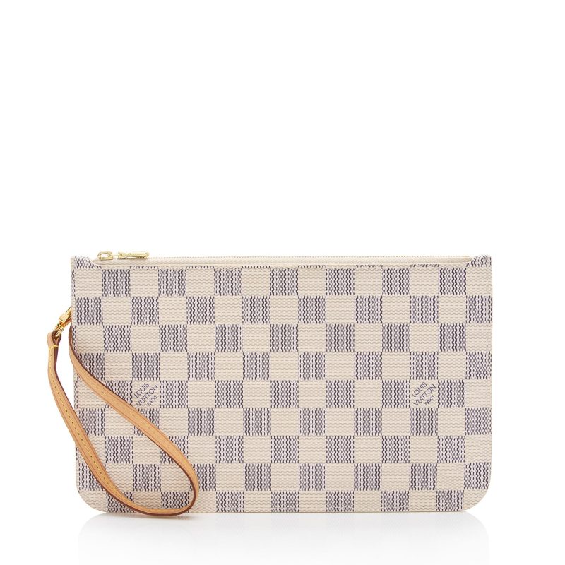 Louis Vuitton Damier Azur Neverfull MM Pochette (R3yKMv)