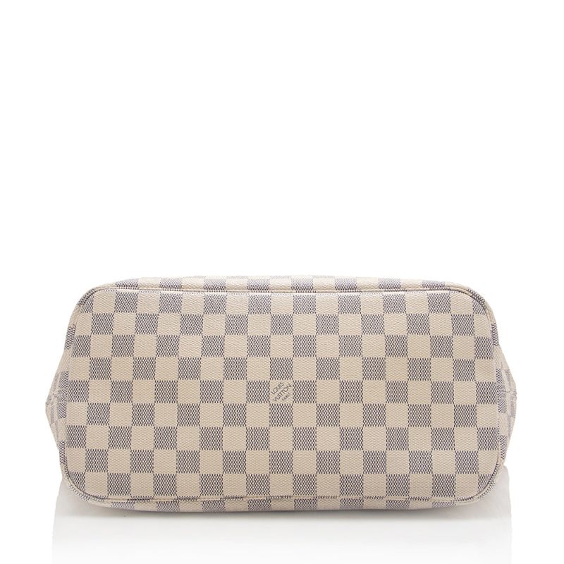 Louis Vuitton Damier Azur Neverfull MM Tote (18392) - Image 4