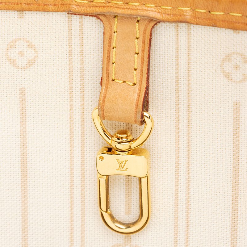 Louis Vuitton Damier Azur Neverfull MM Tote (18392) - Image 9