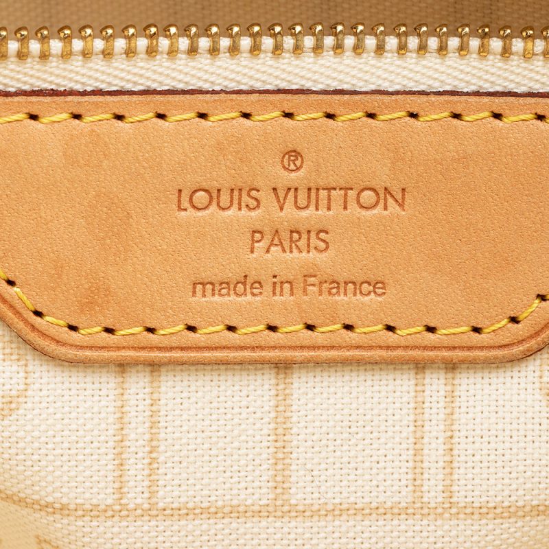 Louis Vuitton Damier Azur Neverfull MM Tote (18392) - Image 8