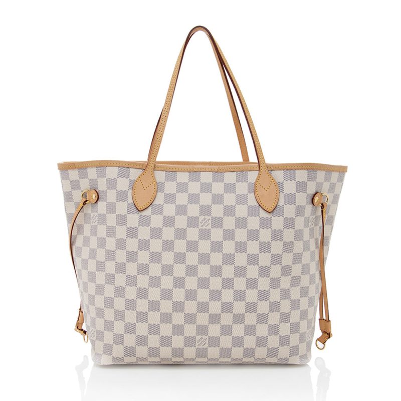 Louis Vuitton Damier Azur Neverfull MM Tote (18319)