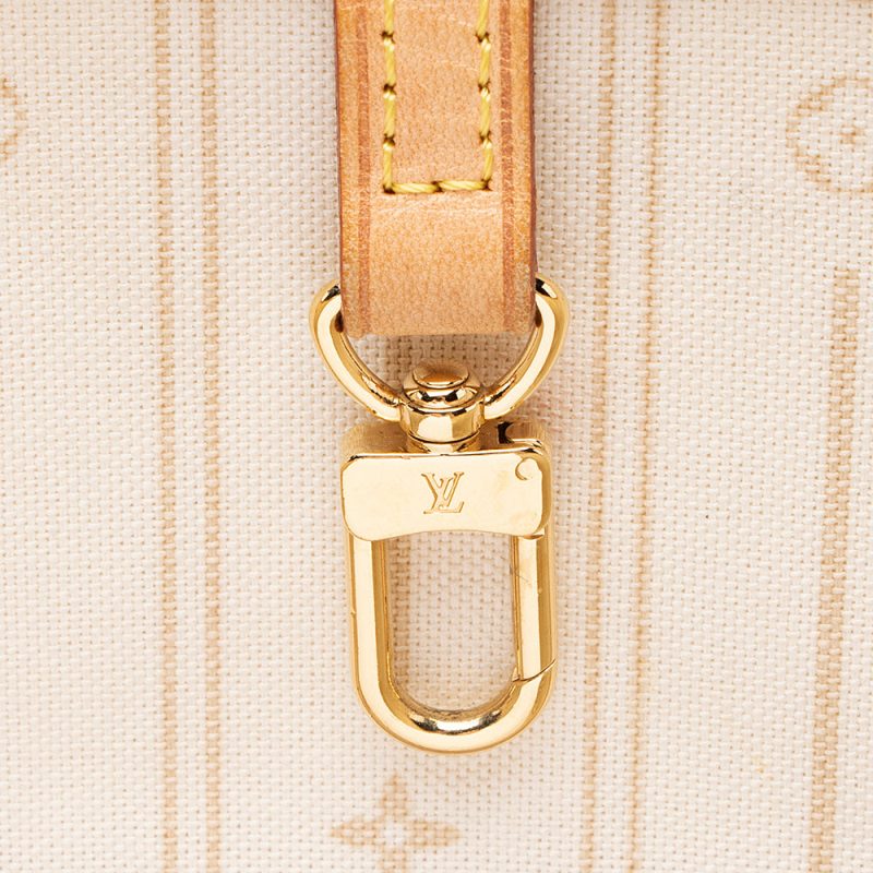 Louis Vuitton Damier Azur Neverfull MM Tote (19910) - Image 9