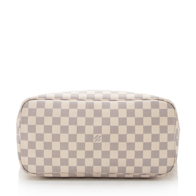 Louis Vuitton Damier Azur Neverfull MM Tote (22467) - Image 4