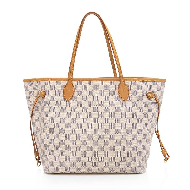 Louis Vuitton Damier Azur Neverfull MM Tote (wZhA3t) - Image 3