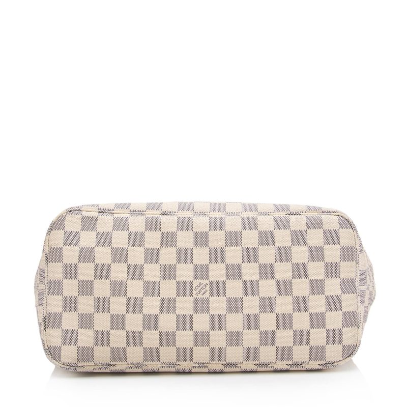 Louis Vuitton Damier Azur Neverfull MM Tote (wZhA3t) - Image 4