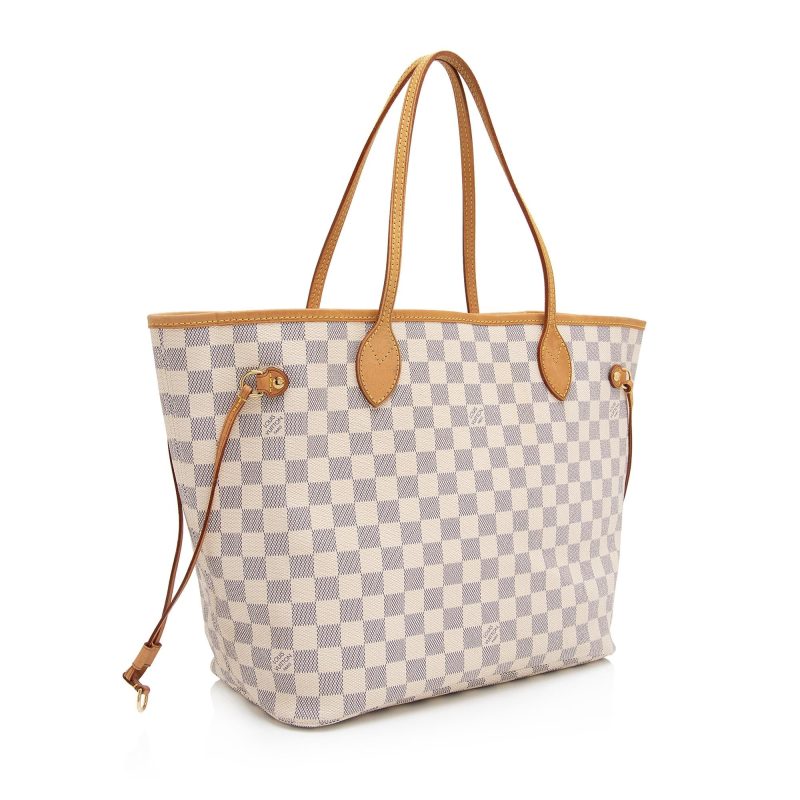 Louis Vuitton Damier Azur Neverfull MM Tote (wZhA3t) - Image 2
