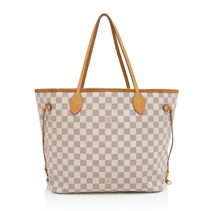 Louis Vuitton Damier Azur Neverfull MM Tote (UaNXaa) - Image 3