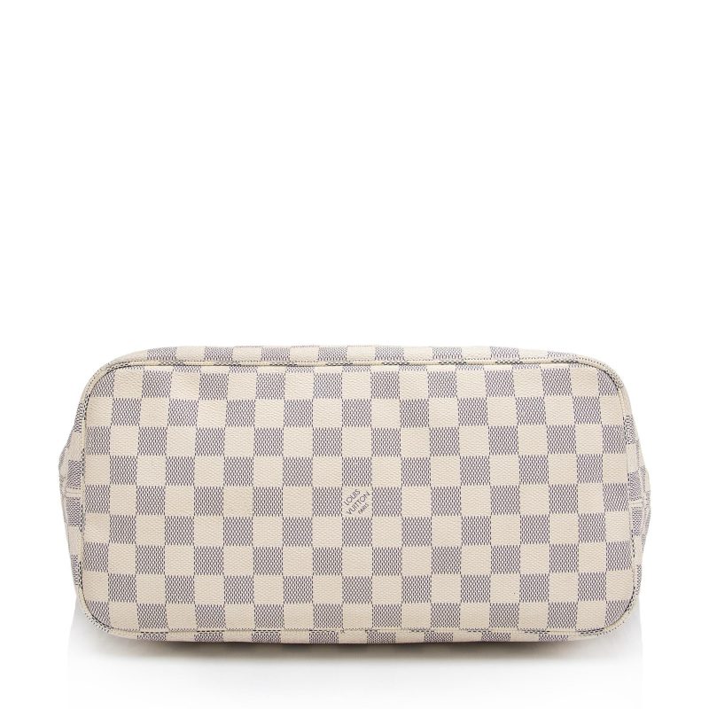 Louis Vuitton Damier Azur Neverfull MM Tote (76IDSl) - Image 4